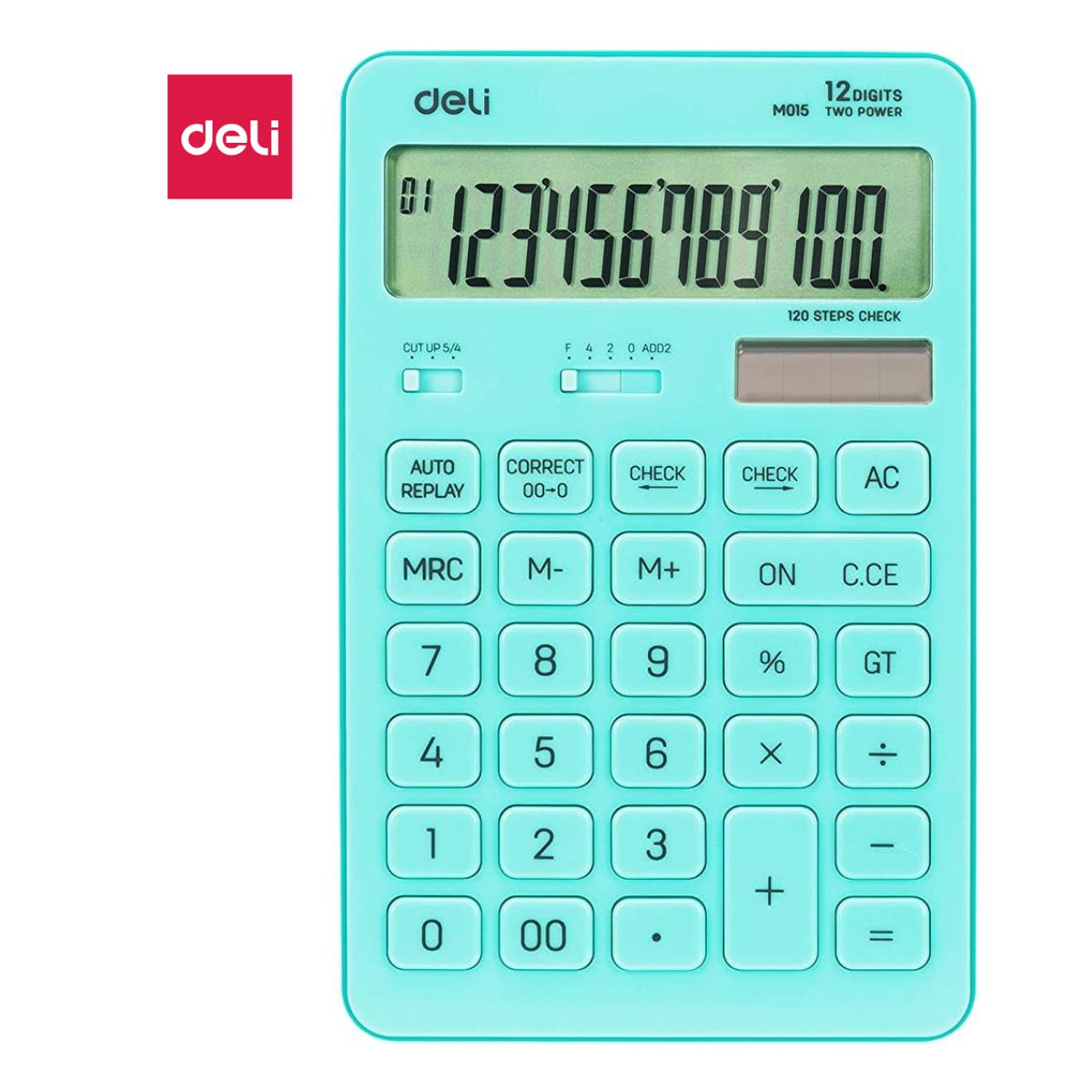 CALCUL 12 DIGIT BLEU EM01531 