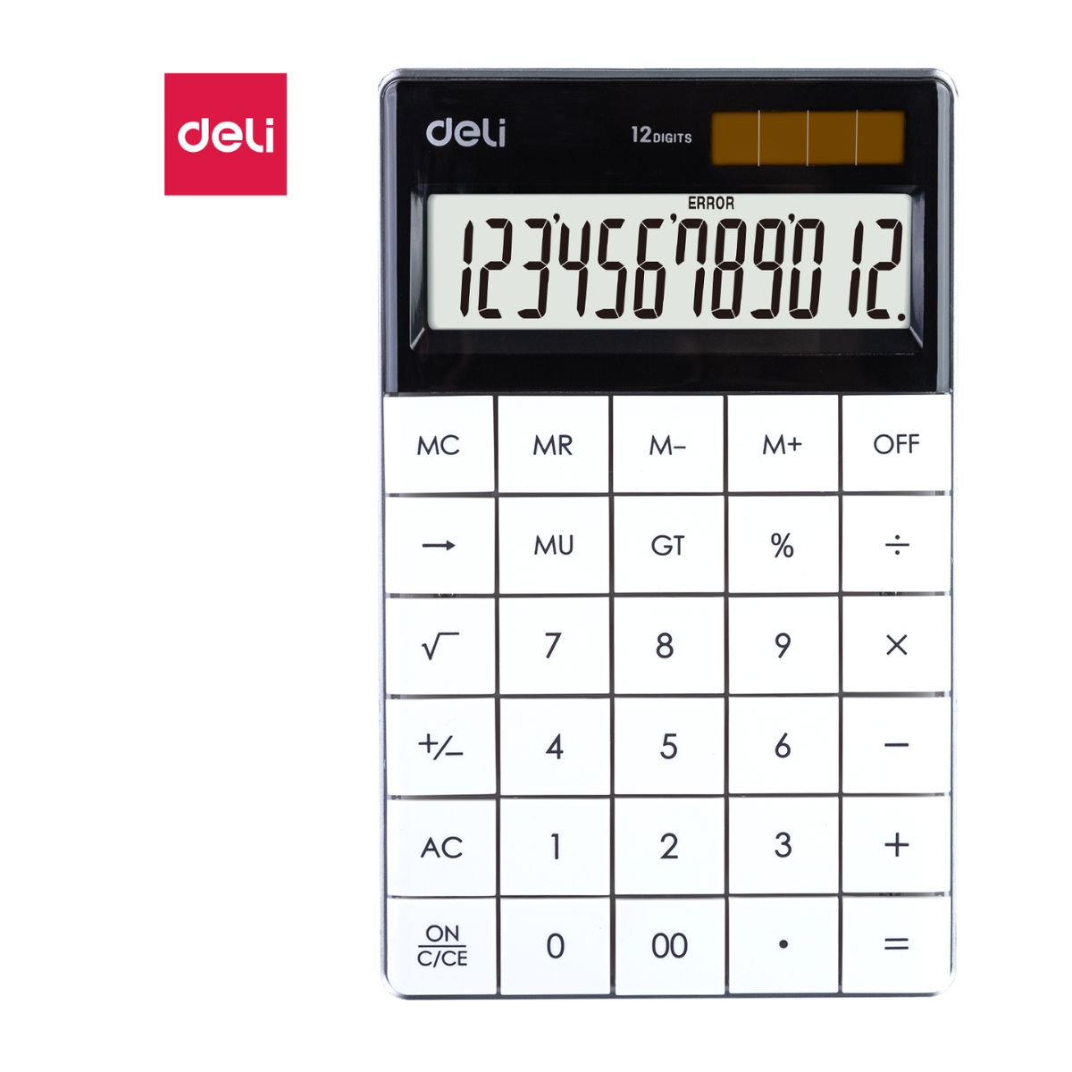 CALCUL 12 DIGIT BLANC E1589 