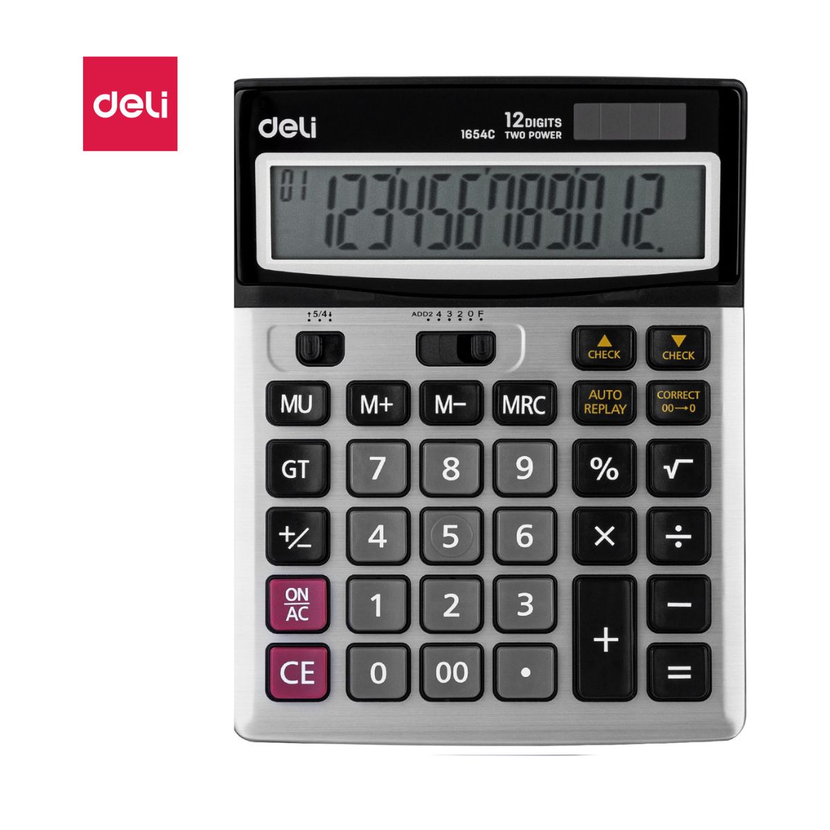 CALCUL  12 DIJIT METAL E1654C 