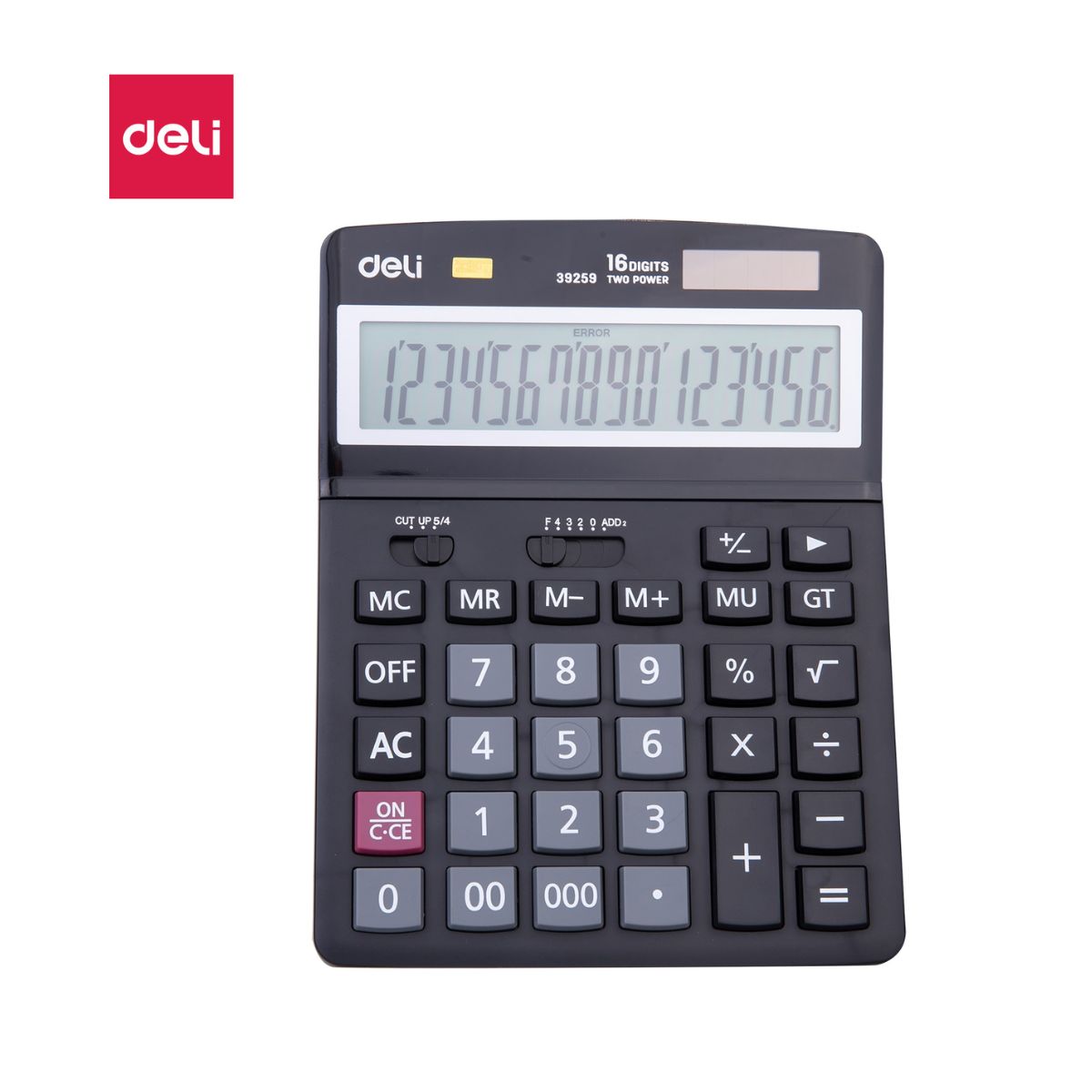 CALCUL 16 DIGIT EASY NOIR E39259 