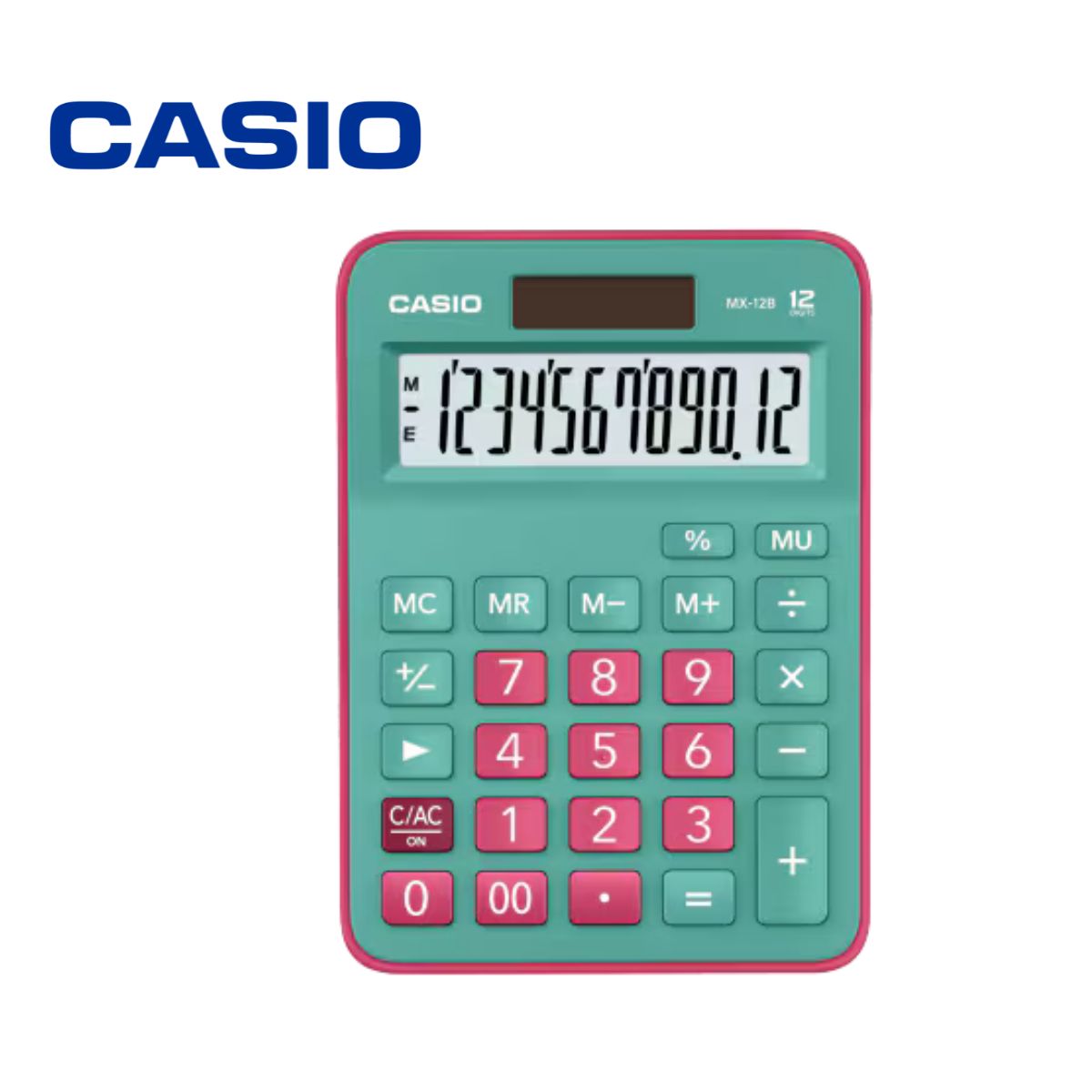 CALCUL.MX-12B-RD/GN-W-DC  