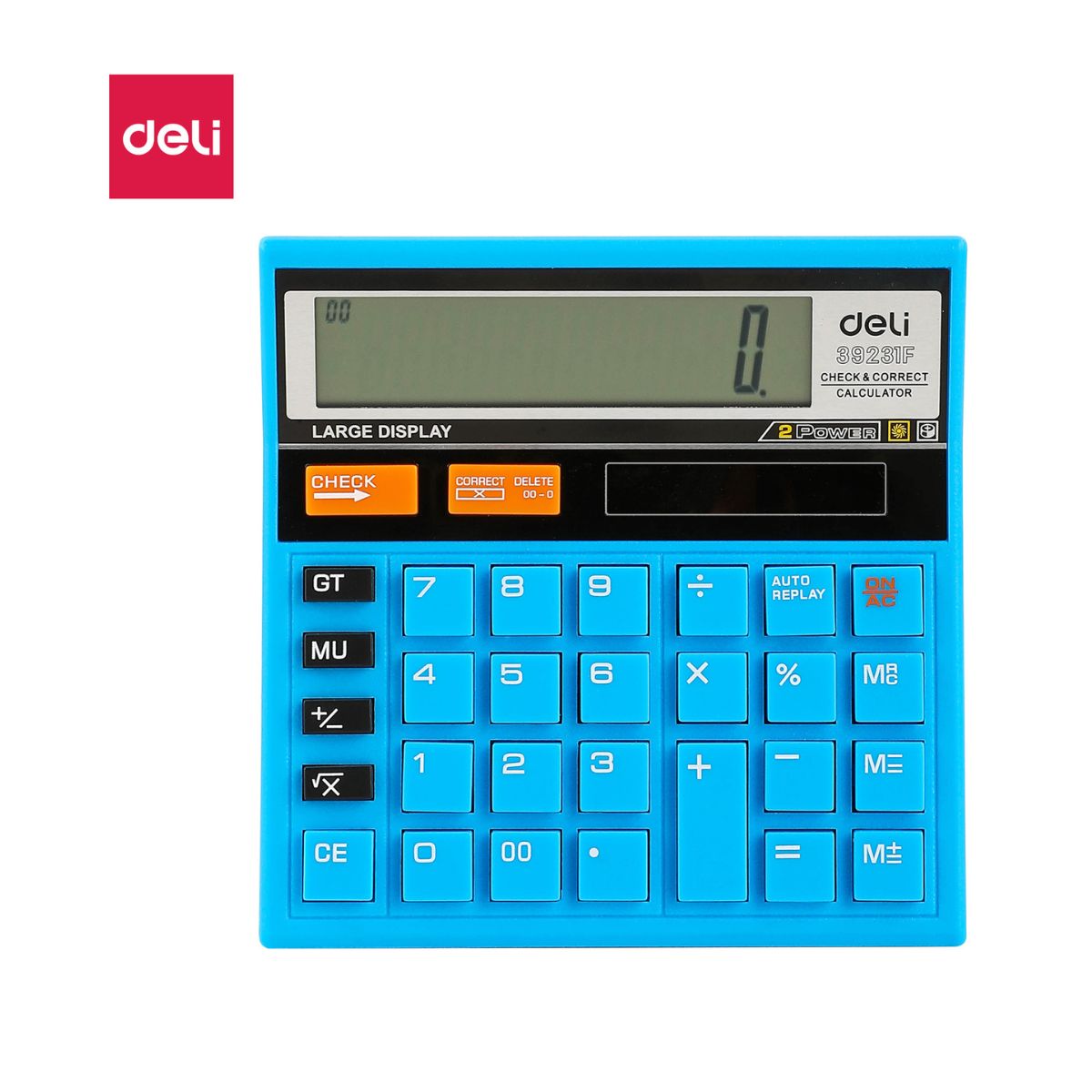 CALCUL 12 DIGIT EASY BLEU E39231 