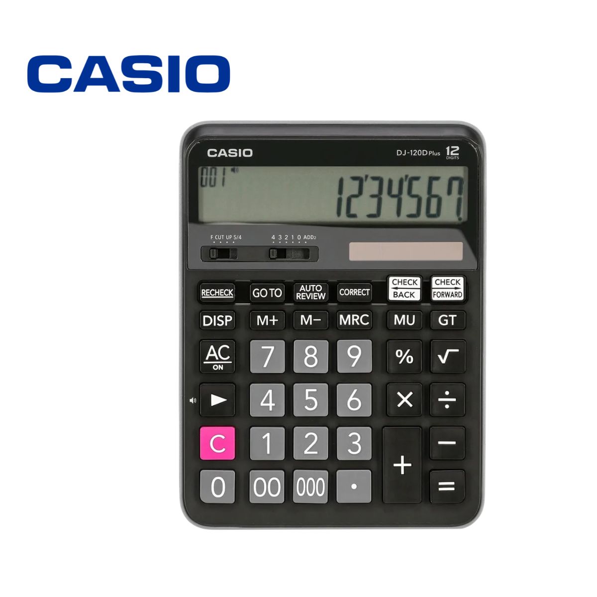 CALC.BUR.DJ-120DPLUS 12CHF 