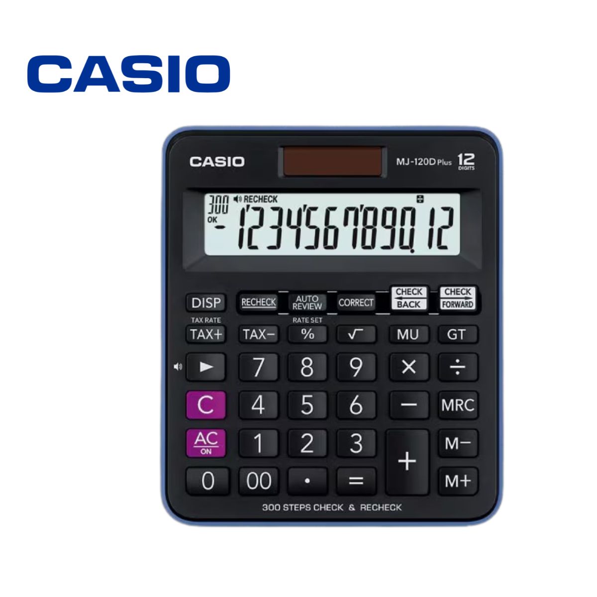 CALCUL.MINI-JUST MJ-120D NOIR 