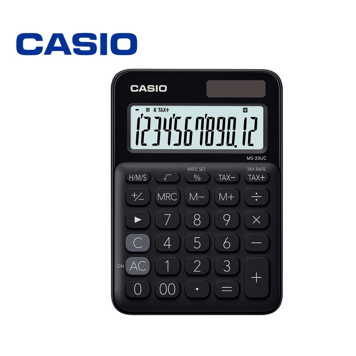 CALCUL.MINI-JUST MS-20UC BK-N 