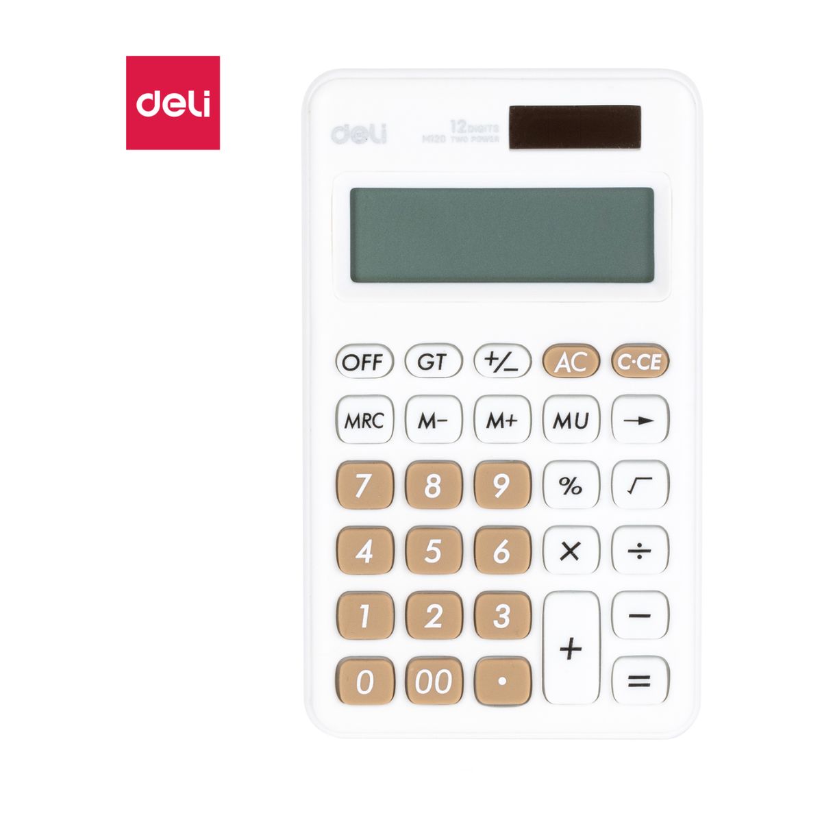 CALCUL  POCHE 12 DIGIT  EM120 BLANC 