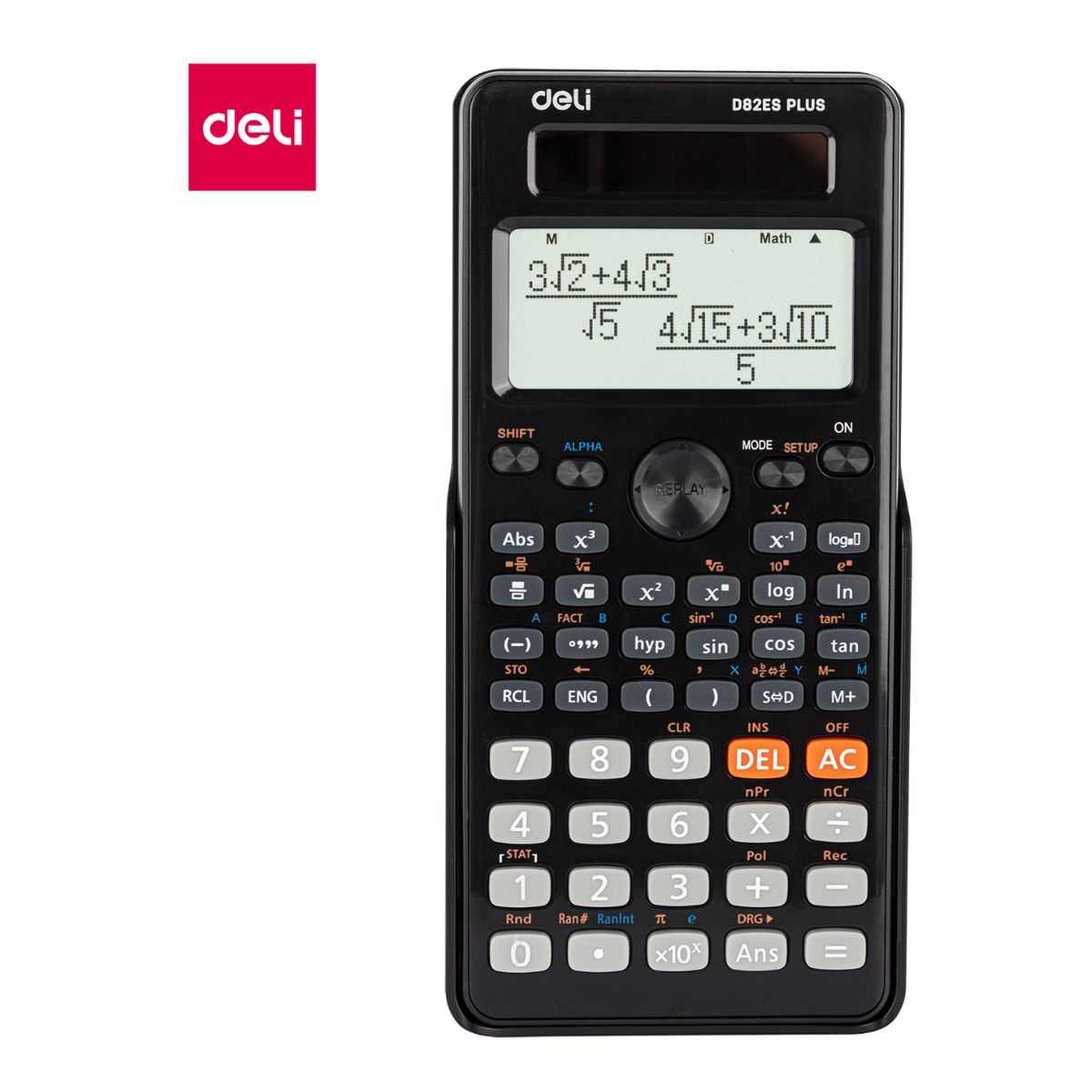 CALCUL SCIENTIFIC NOIR 256F ED82ES 