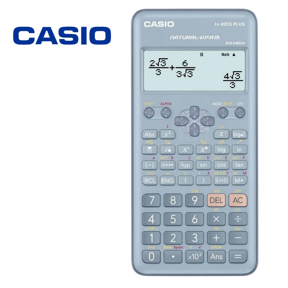 CALCUL.SCIENT. FX-82ES PLUS-2 BLEU 