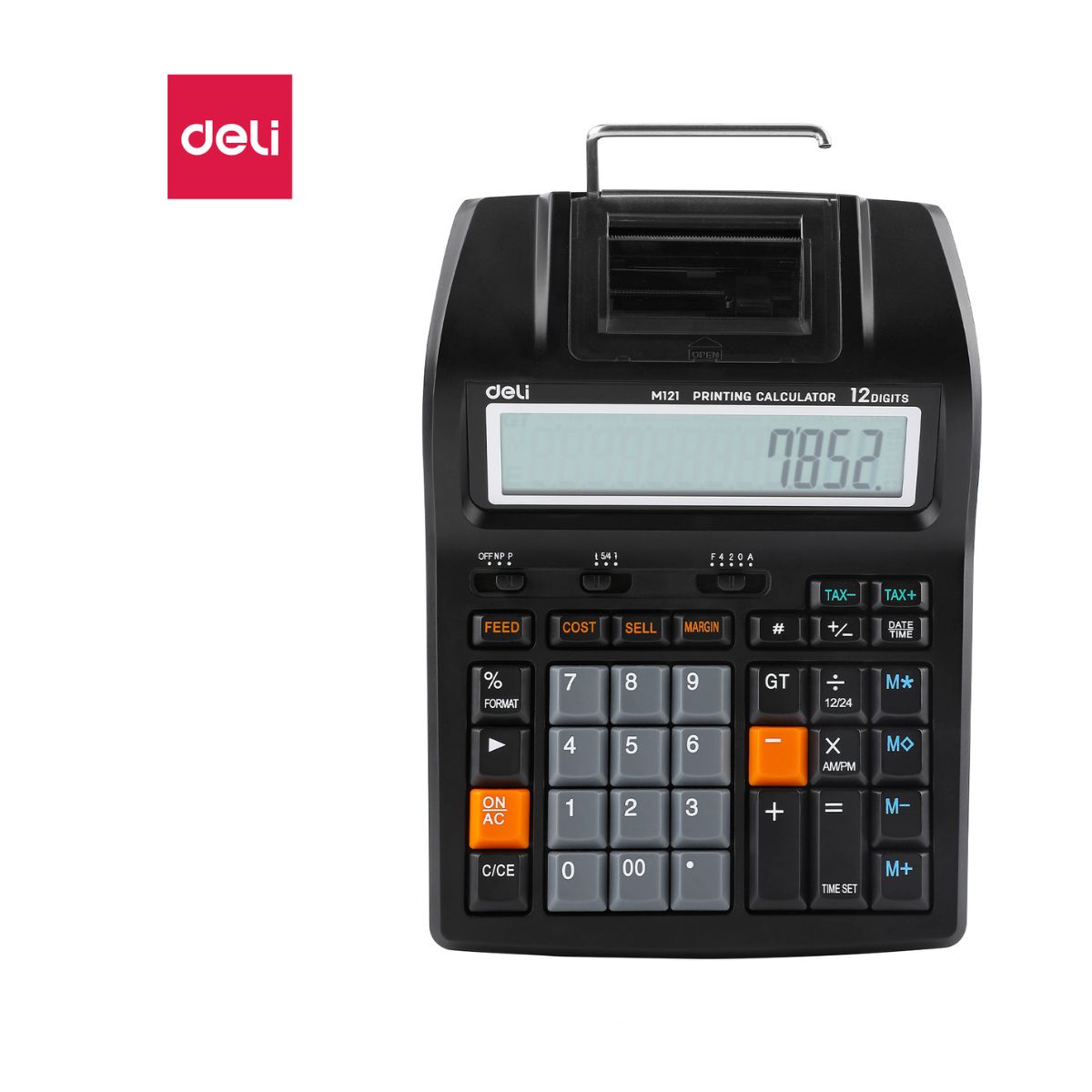 CALCUL.RUBAN DELI NOIR EM121-EU 