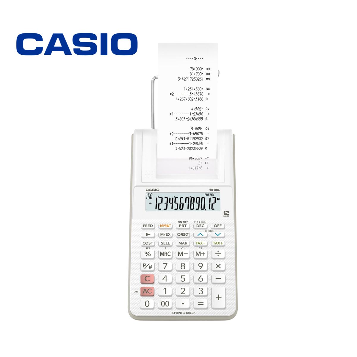 CALCUL.RUBAN HR-8RC-WE DC 