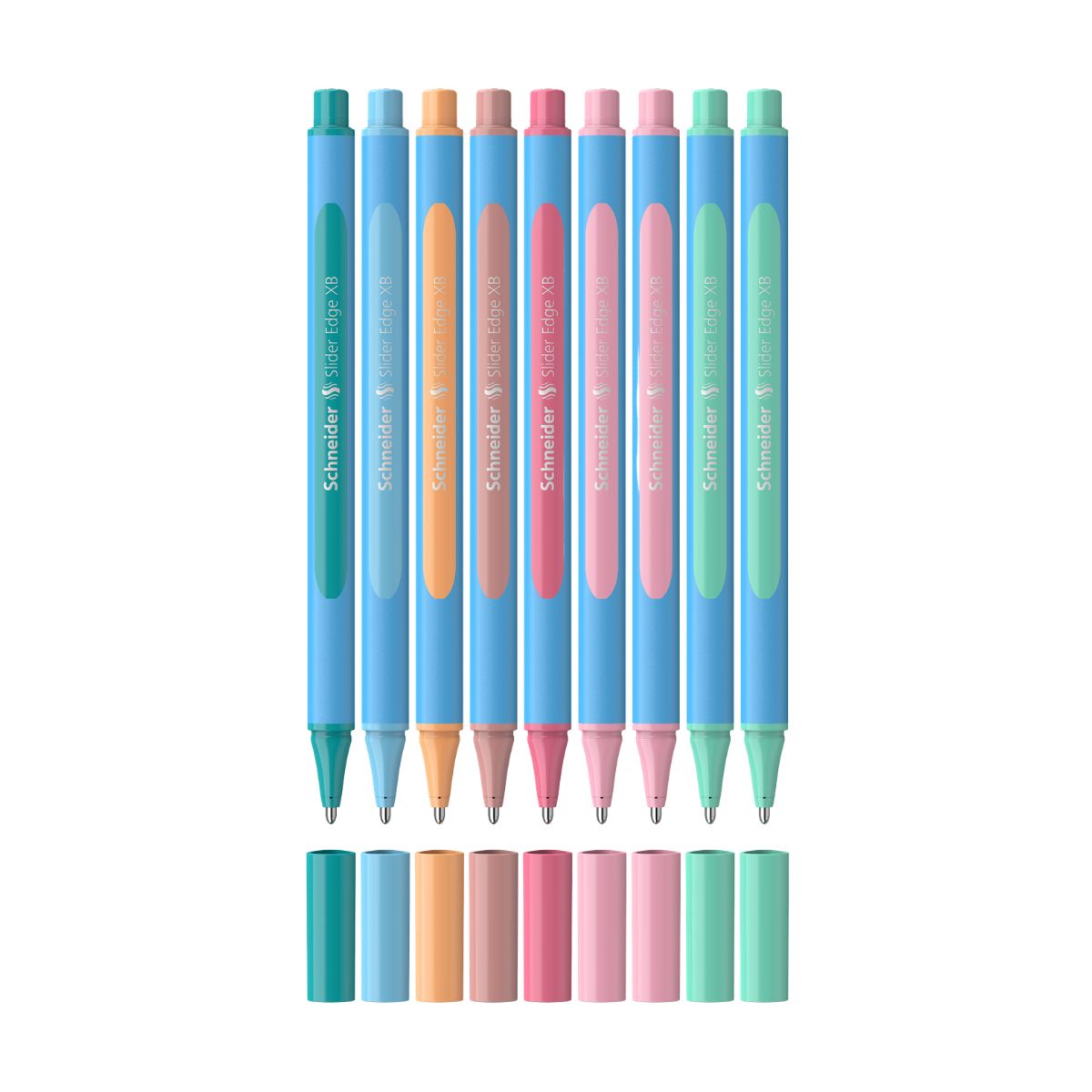 BT/10 SLIDER EDGE PASTEL ASS 