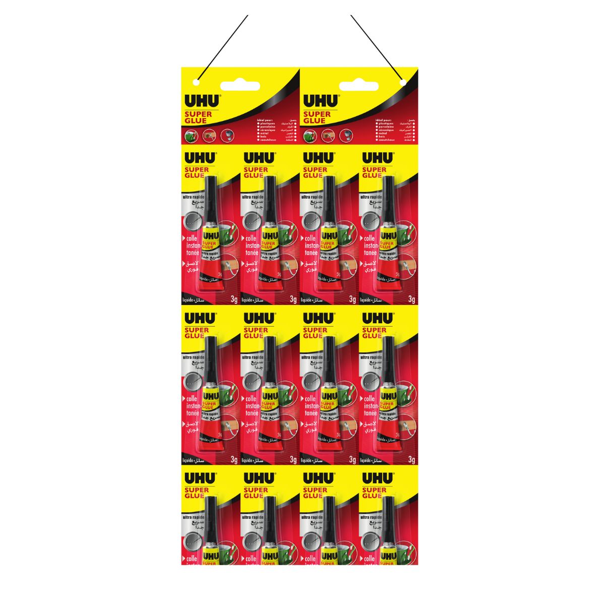 BLISTER 12XSUPERGLUE 3GR 34675 