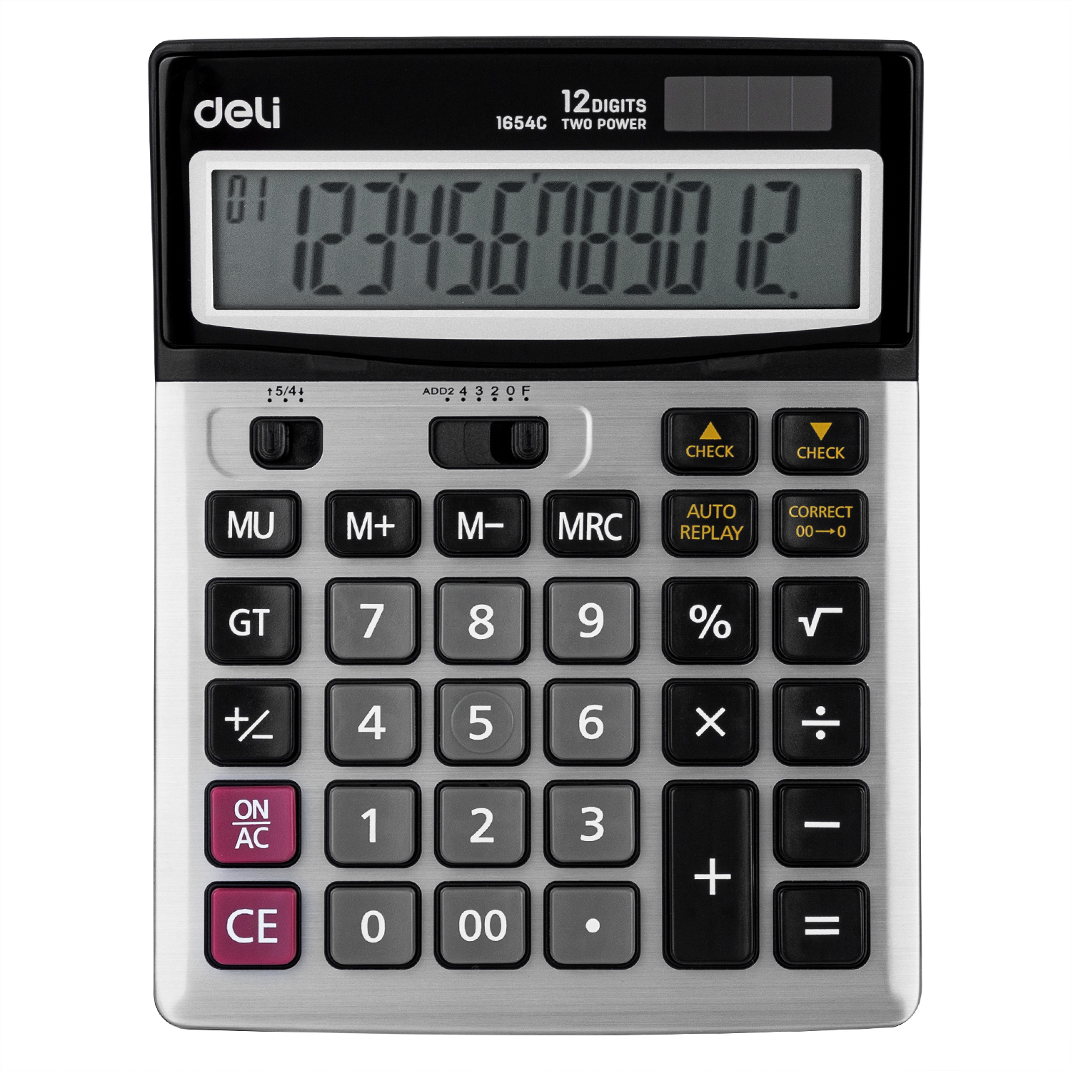 CALCUL  12 DIJIT METAL E1654C 