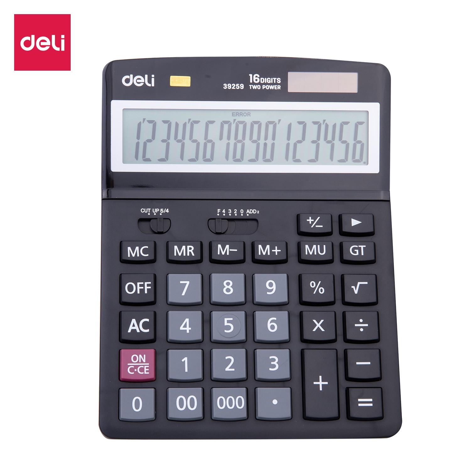 CALCUL 16 DIGIT EASY NOIR E39259 