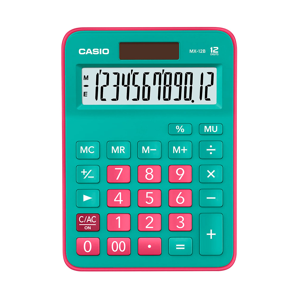 CALCUL.MX-12B-RD/GN-W-DC 
