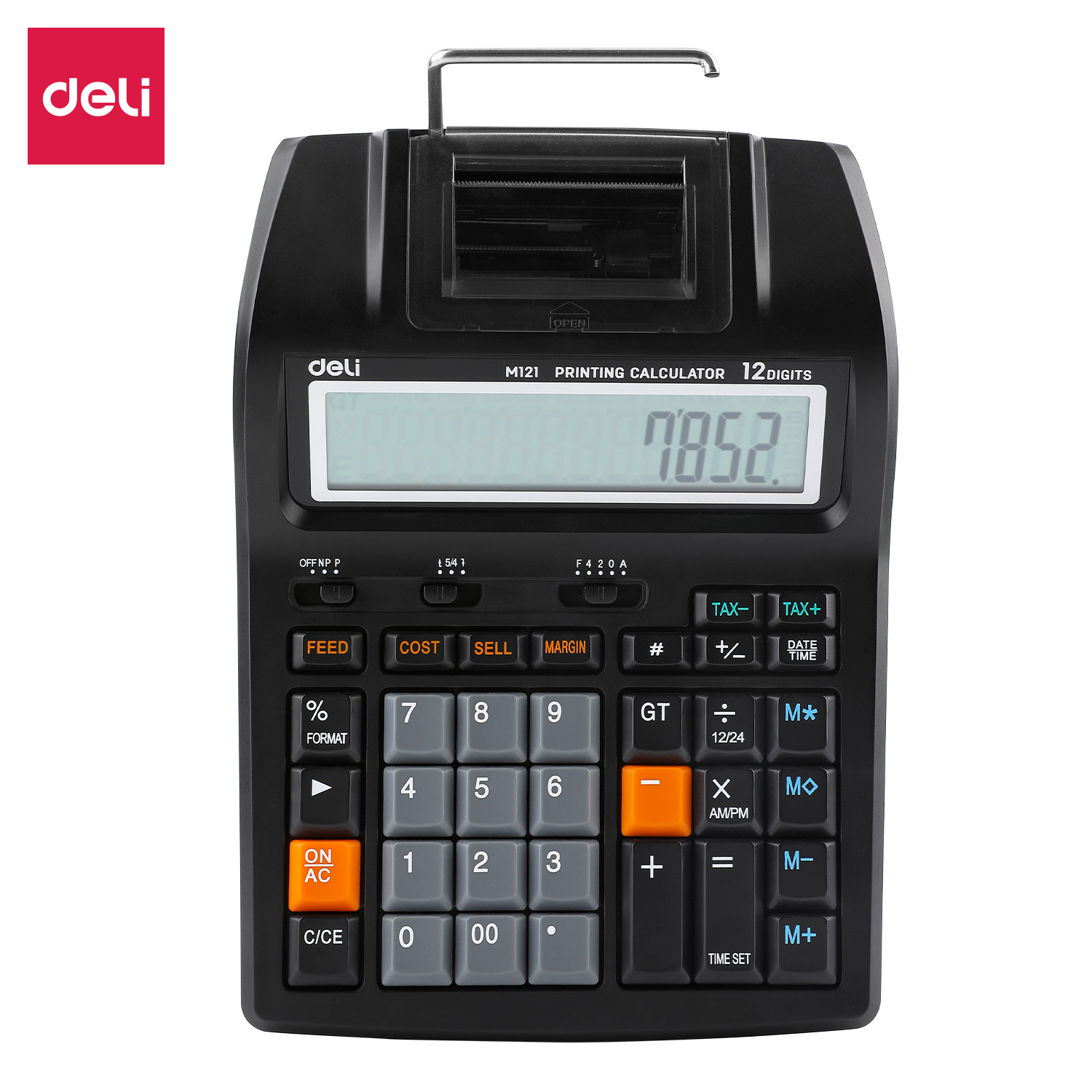 CALCUL.RUBAN DELI NOIR EM121-EU 