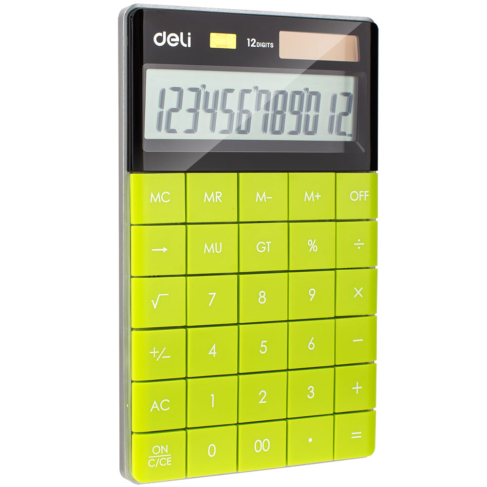 CALCUL 12 DIGIT VERT E1589 