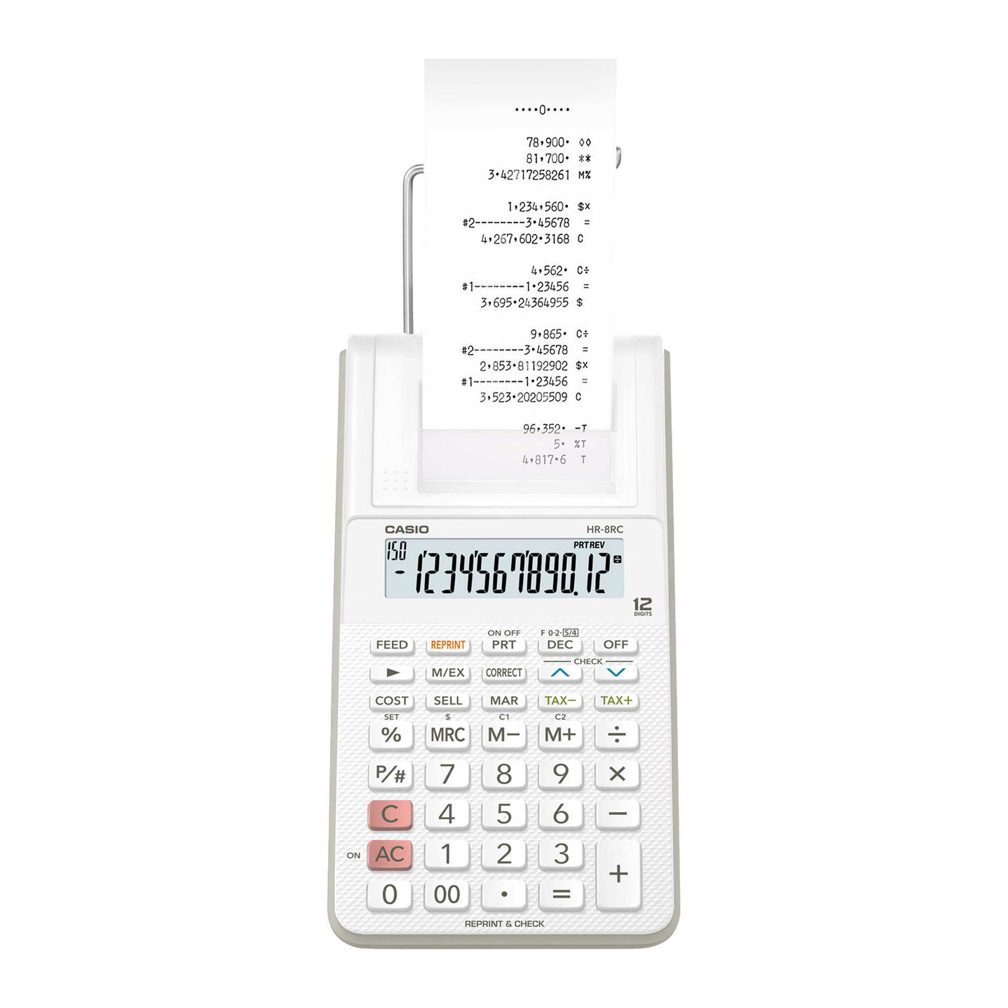 CALCUL.RUBAN HR-8RC-WE DC 