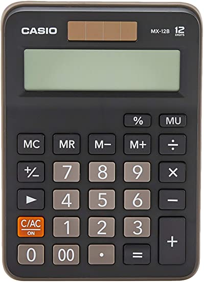 CALCUL.MX-12B-BK-W-DC 