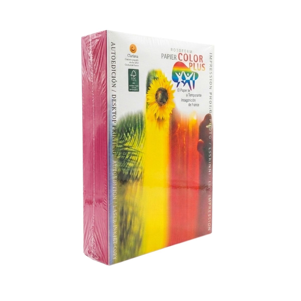 PAPIER ROSE FUCHIA 80G - A4 RM500 
