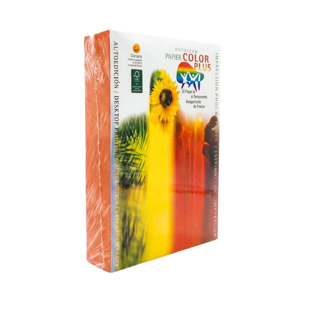 PAPIER ORANGE  80G - A4 RM500 