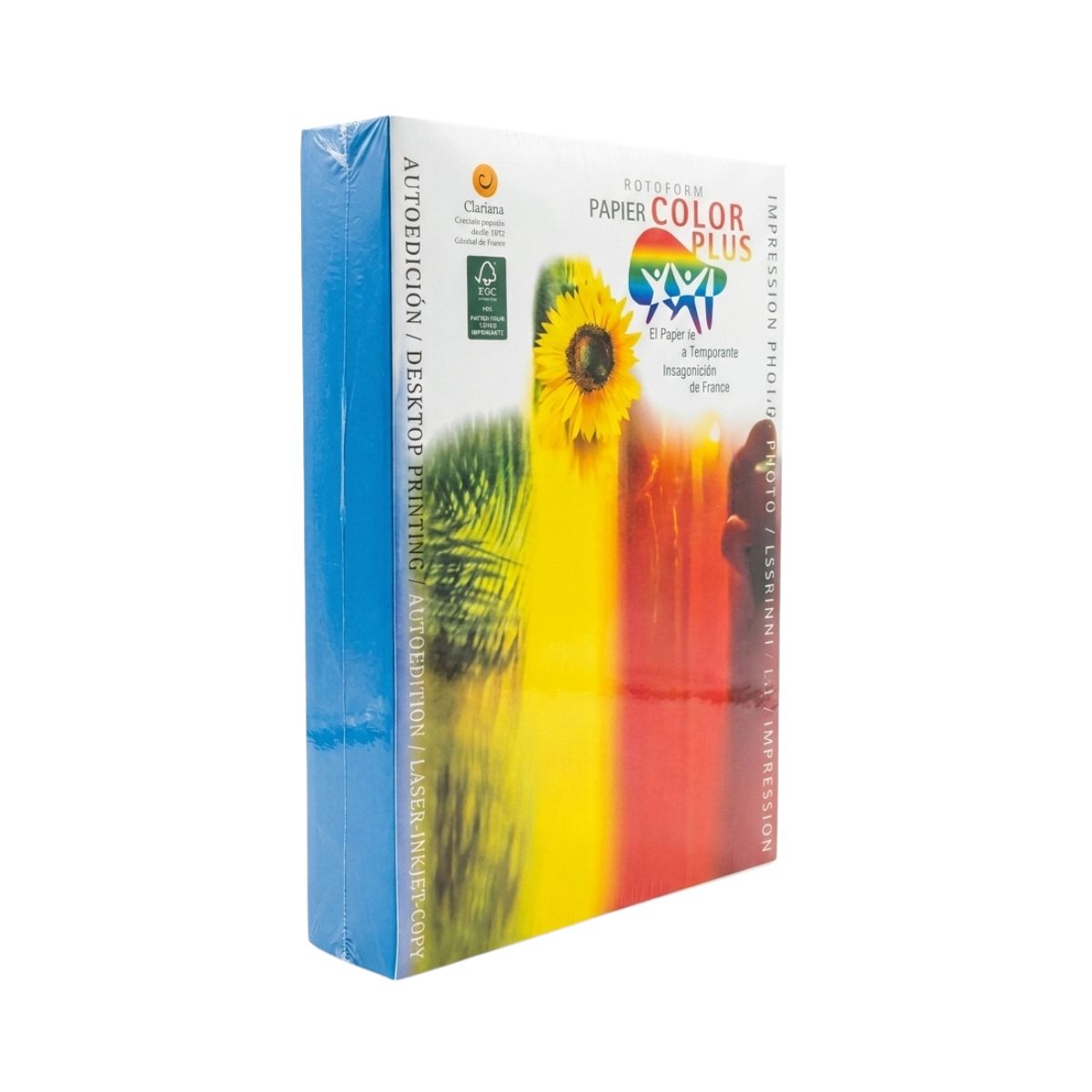 PAPIER TURQUOISE 80G - A4 RM500 