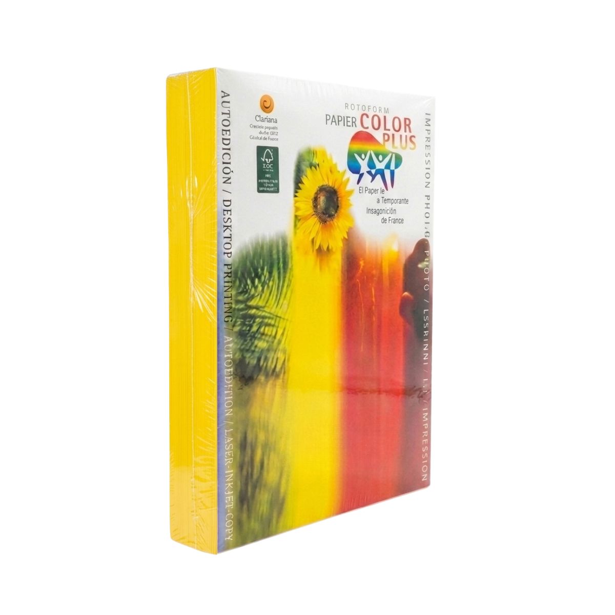 PAPIER JAUNE CITRON 80G -A4 RM500 