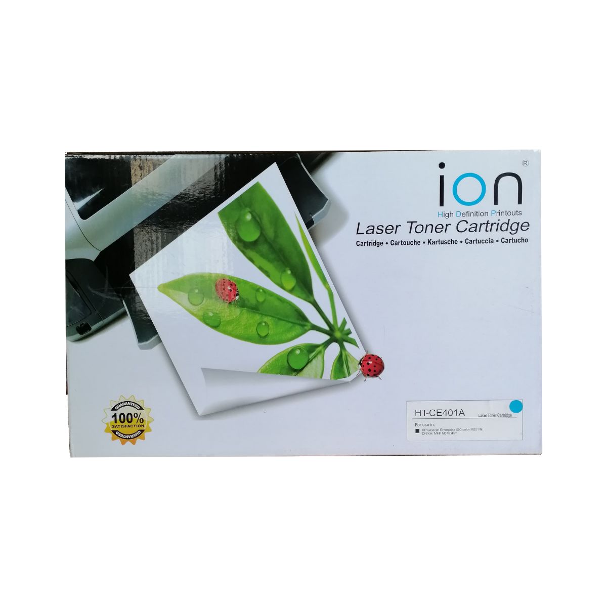 TONER CYAN ION COMPT.  HT-CF401A 