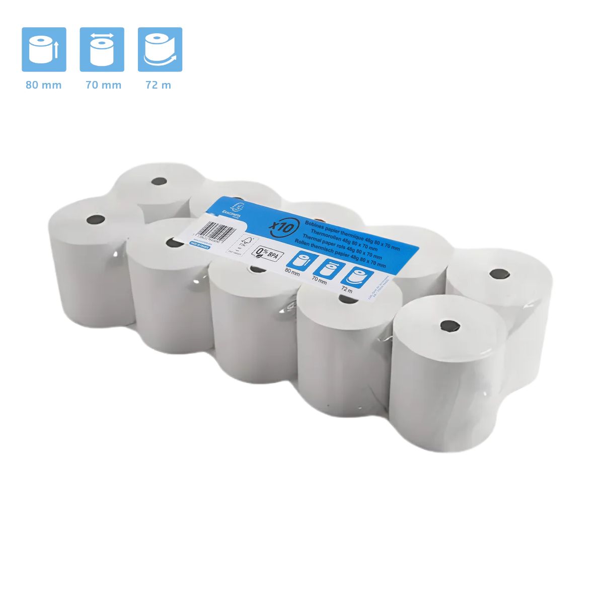 BOB THERMIQUE 48G- 80X70MM-72M 44819E 