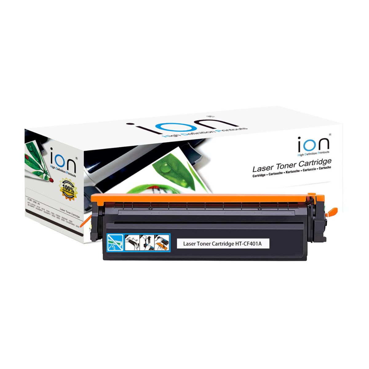 TONER CYAN ION COMPT.  HT-CE401A 