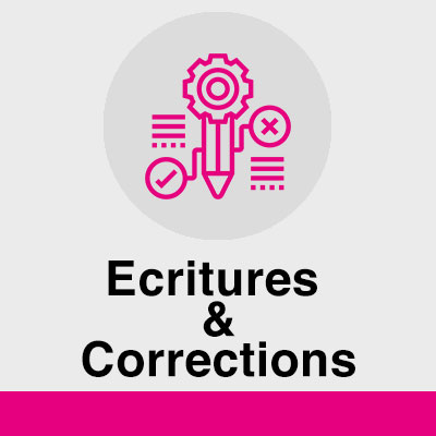 Ecritures & Corrections